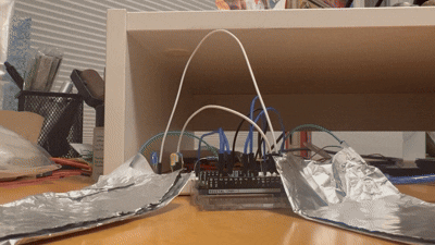 Testing capacitive touch
